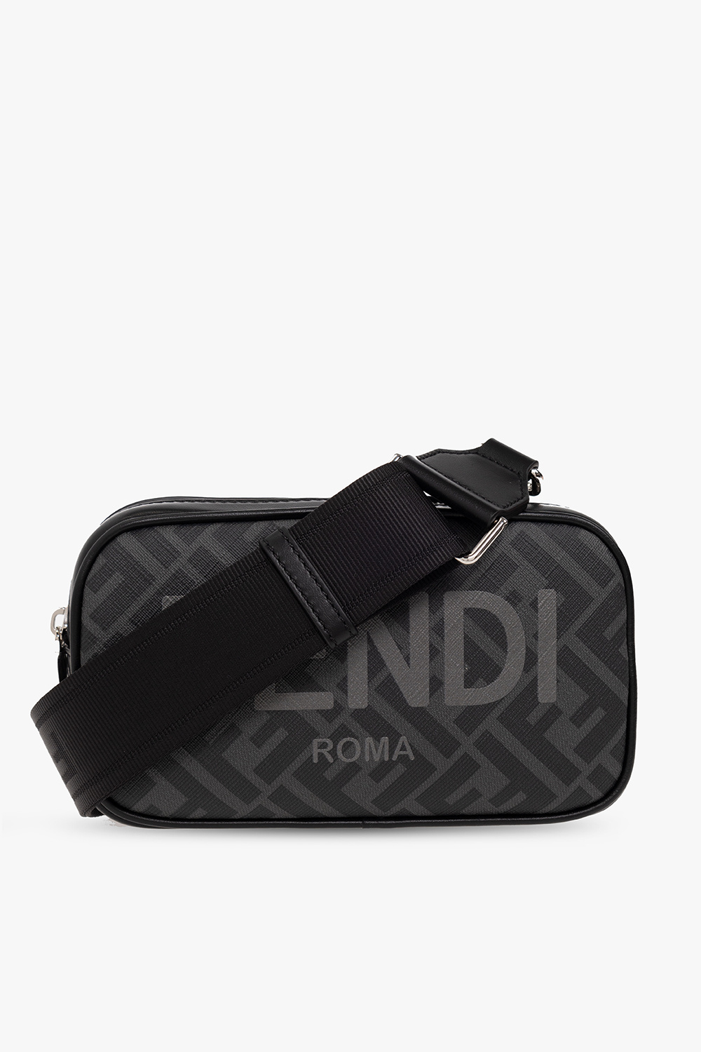 ★FENDI★Girls FF コットン ドレス（Black）4-6Y Fendi-Girls-Black-Beige-FF-